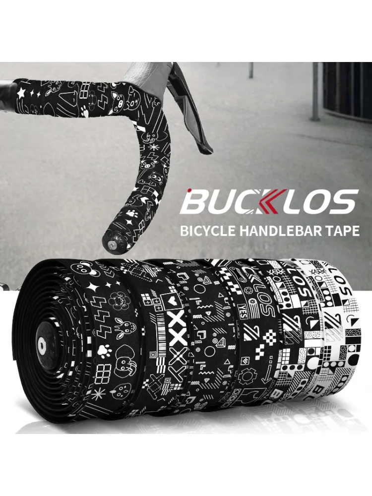 AliExpress BUCKLOS Bar Tape Gravel Road Bike Handlebar Wrapper Comfortable Anti-slip Bicycle Bar Strap Handle Winding for Speed Race Cycle