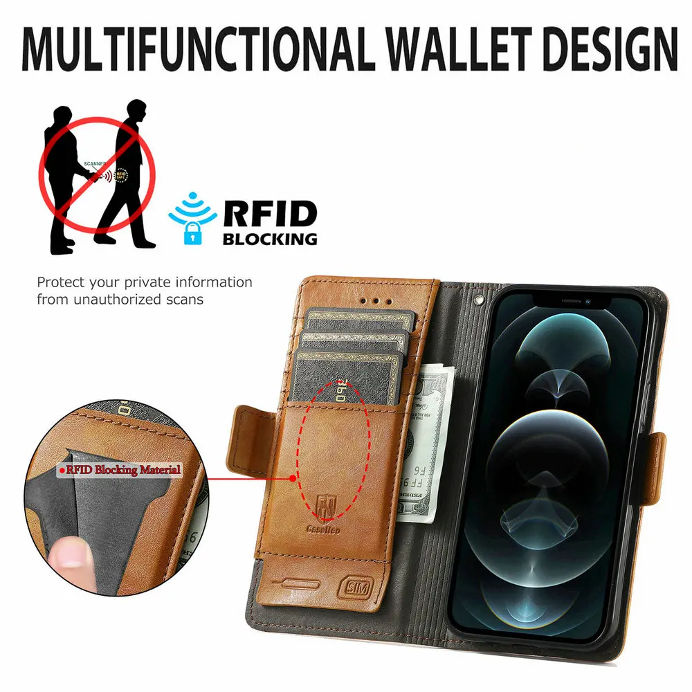 حافظة فاخرة لهاتف Xiaomi Poco F8 Ultra 5G RFID محفظة جلدية غطاء 360 حماية Poco F 8 Pro حافظة Mi Phone PocoF8 F8 Pro Flip Capa