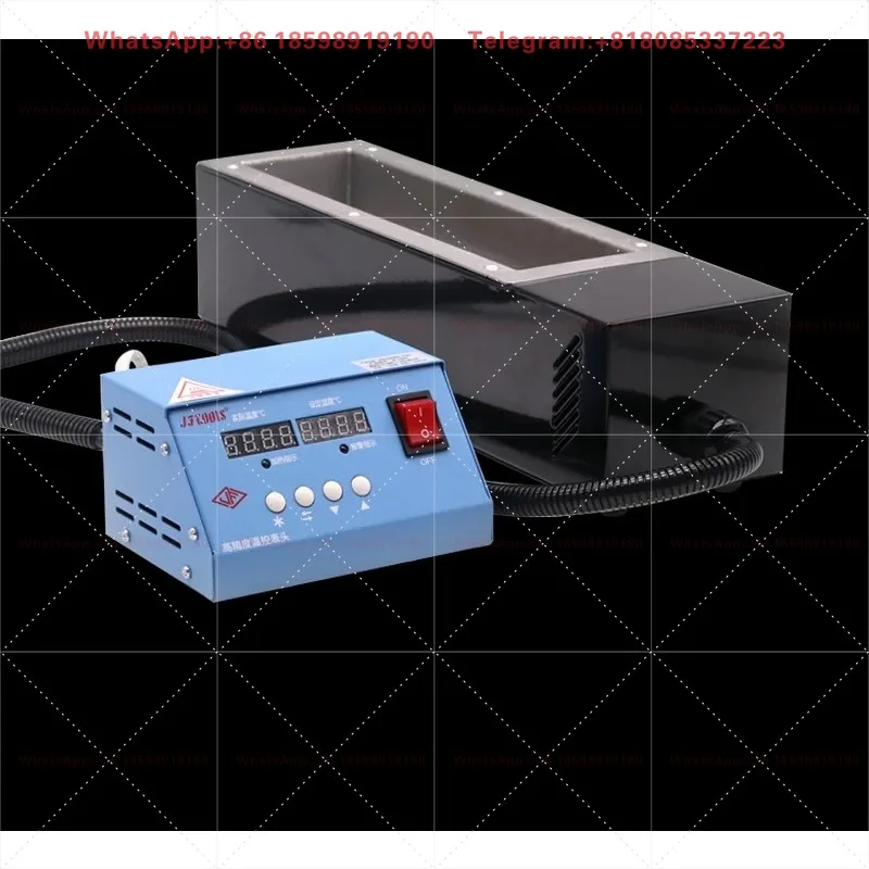 Desktop Split Lead-Free Soldering Tin Furnace Constant Adjustable Temperature Pure Titanium Tin Pot Dip Welding Machine