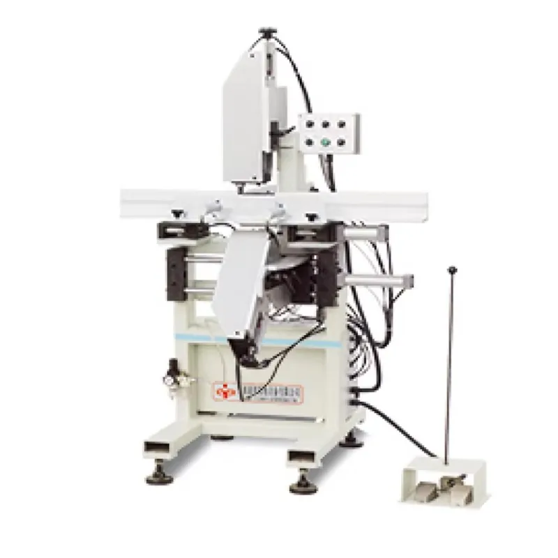 2025 Chinese Manufacturer's Hot Aluminum PVC Extrusion Window Water Slot Milling Machine New UPVC Drainage Gutter Motor PLC
