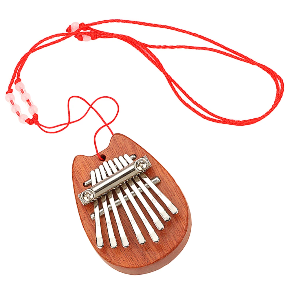 

Wooden Kalimba Piano Small Musical Instrument Portable Kids Beginner Practice Toy Smooth Beginner Kalimba Design