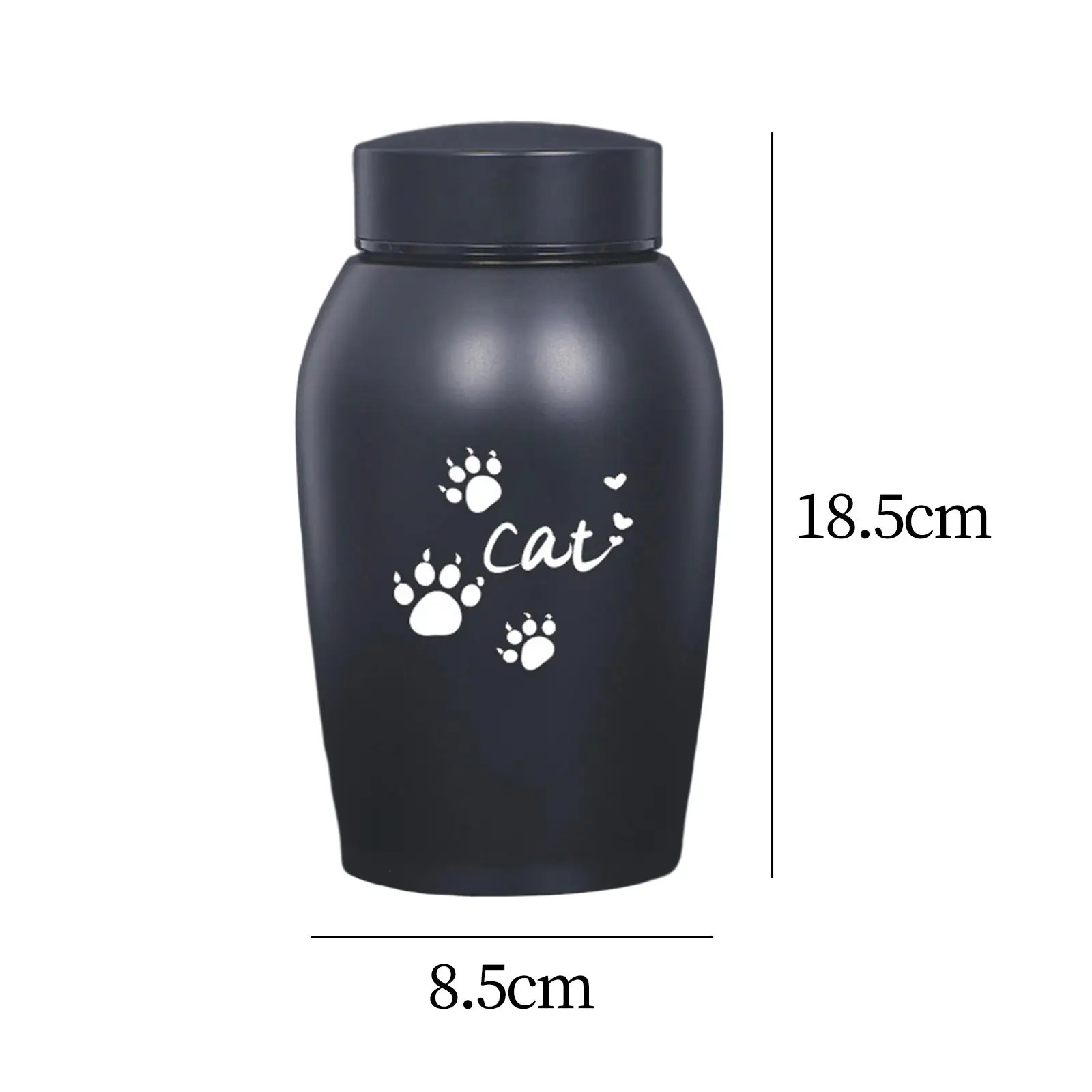 Dog Cat Ashes Funeral Cremation Urn Remembrance Gift Retain Memories Pet Burial Durable Stainless Steel Pet Urn Premium Urn