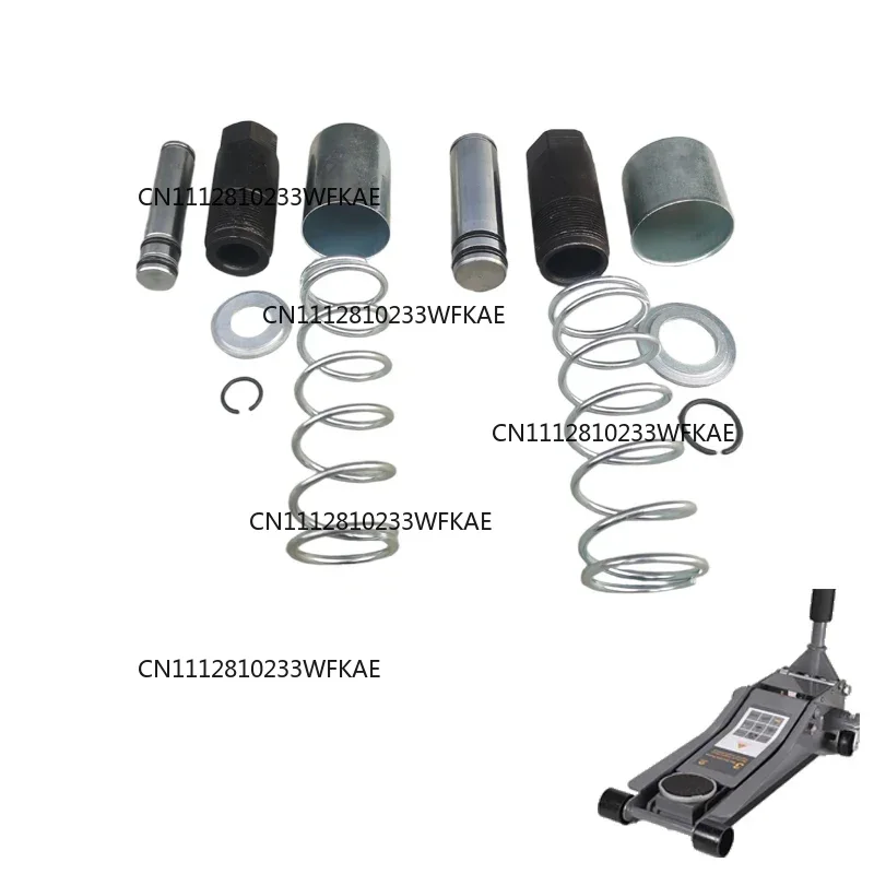 3T 4T Jack Plunger Horizontal Double Pump Horizontal Jack Oil Pump Cylinder Piston Plunger Parts Multiuse for Truck Vehicle