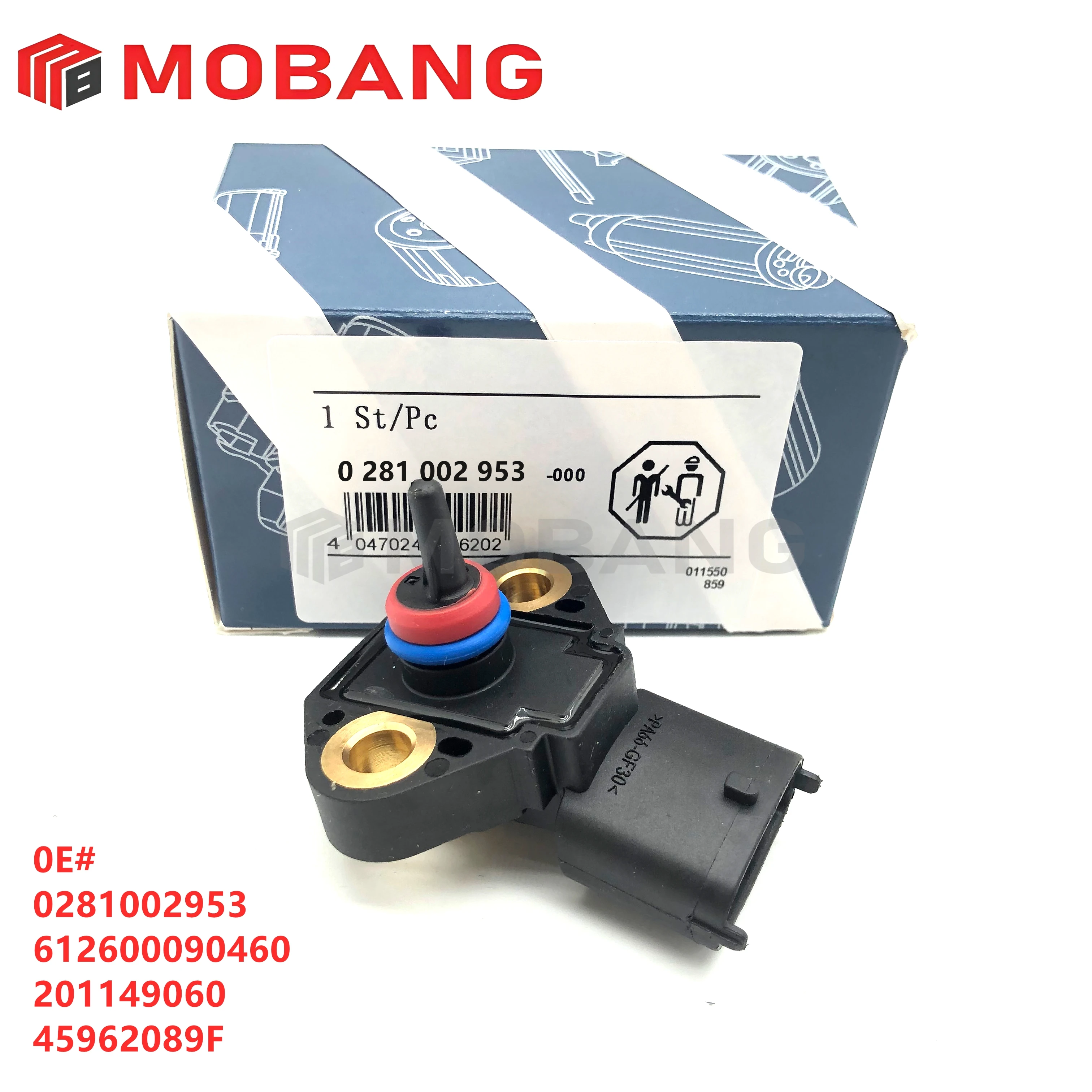 

1PCS/5PCS Air Intake Manifold Pressure MAP Sensor 0281002953 for Kamza 612600090460 201149060 004510411110639088 45962089F