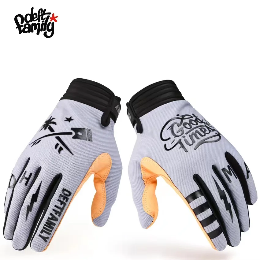 Moto Touch Screen wihte Black Motocross Gloves Riding Bike Gloves MX MTB Racing Sports Cycling Dirt Bike Glove