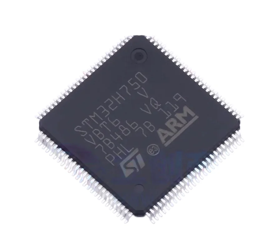 Brand new original STM32H750VBT6 microcontroller 32-bit microprocessor MCU 128KB 1.62V~3.6V