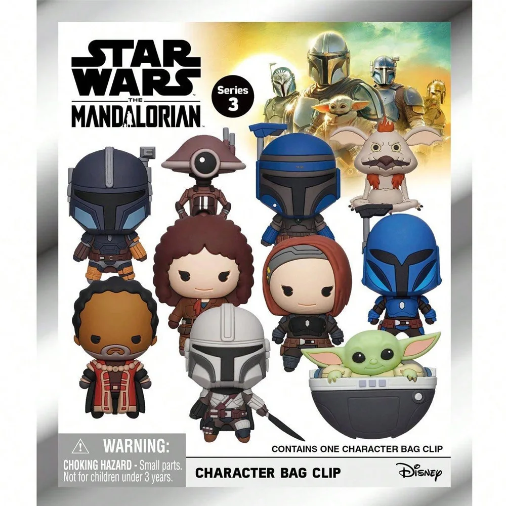 Star Wars Officially Licensed Blind Box The Mandalorian Grogu Keychain 1Pc Gift Surprise Bag Star Wars