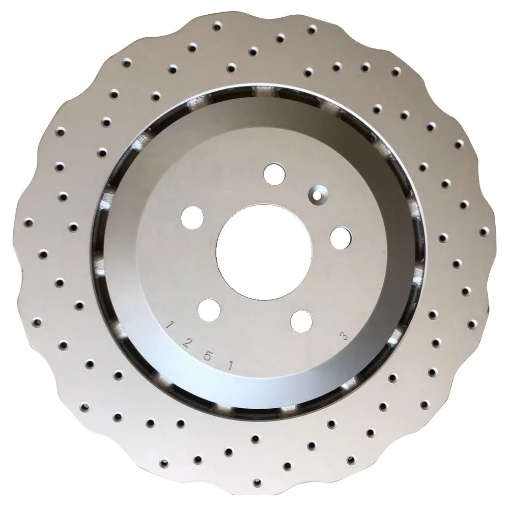 4G0615301E/4G0615601 Front and Rear 390mm 356mm Brake Disc for Audi A6 Avant C7 RS6 Wave Disc