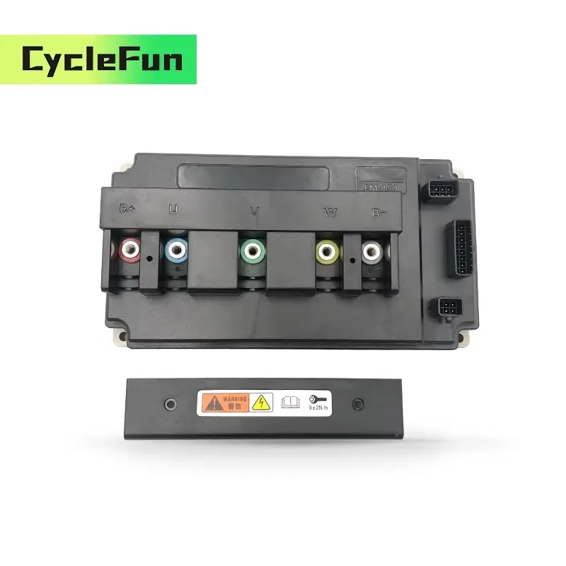 VOTOL EM150S 275A دفعة FOC موجة جيبية BLDC وحدة تحكم في القاعة EM150 مع T08 خنق ل QS138 3-4KW منتصف محرك سكوتر بمحرك Ebike #2