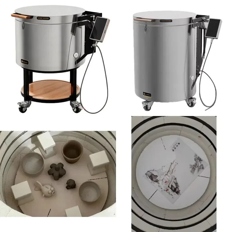 Electric Ceramic Kiln Industrial Furnace for Crafts High Temperature Resistance Energy Saving Stable Precise Control