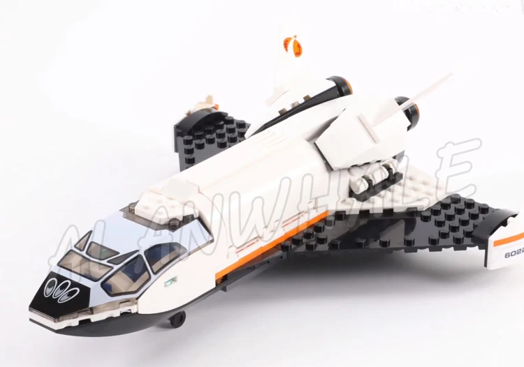 331 stücke Stadt Raum Mars Forschung Shuttle Rover Helidrone Lagerung Drone 11385 Bausteine Set Bricks Kompatibel mit Modell