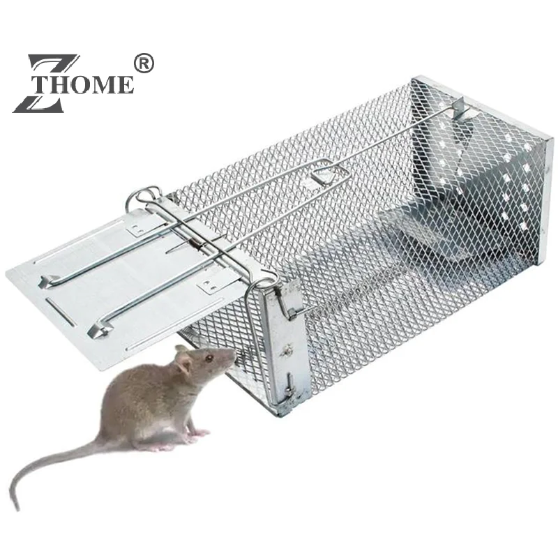 1PC Household Continuous Mousetrap Large Space Automatic Rat Snake Trap Cage Safe And Harmless High Efficiency Mousetrap Tool