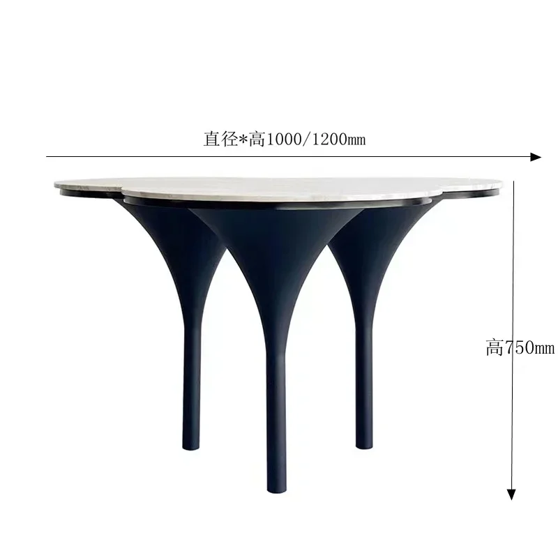 Design Petal Clover Tripod Tea Table