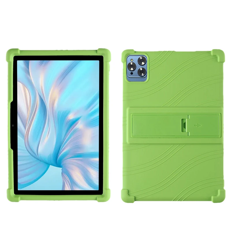 Dla P37 Wersja globalna Nowy 10,1-calowy tablet z systemem Android Octa Core [Djazny dla dzieci] 4-ostronny zagęszczony, odporny na wstrząsy miękki silikonowy pokrowiec — zdjęcie produktu 4
