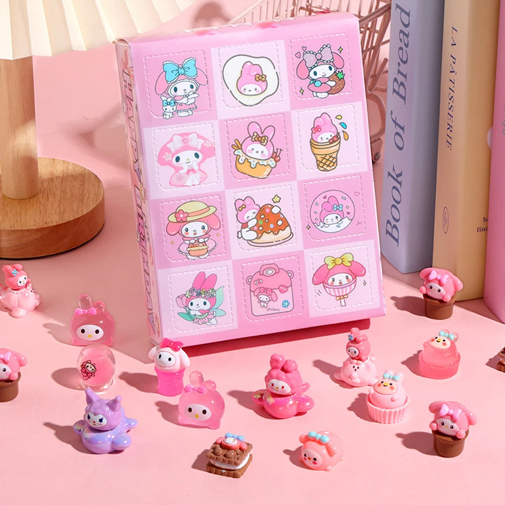 سانريو كورومي الأطفال مفاجأة صندوق أعمى لعبة بلدي ميلودي الراتنج الأطفال هدية سانريو صندوق أعمى كهف الموسيقى هدية