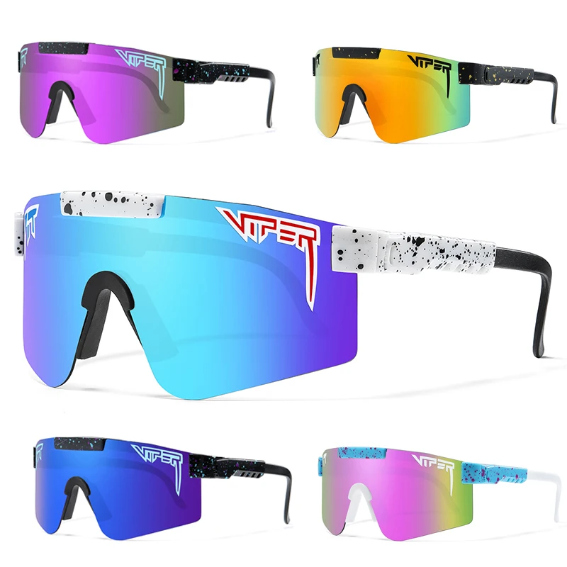 Men Women Pit Viper Cycling Glasses UV400 Sunglasses Adults Outdoor Eyewear Sport Goggles Shades Baseball Softball Sun Glasses