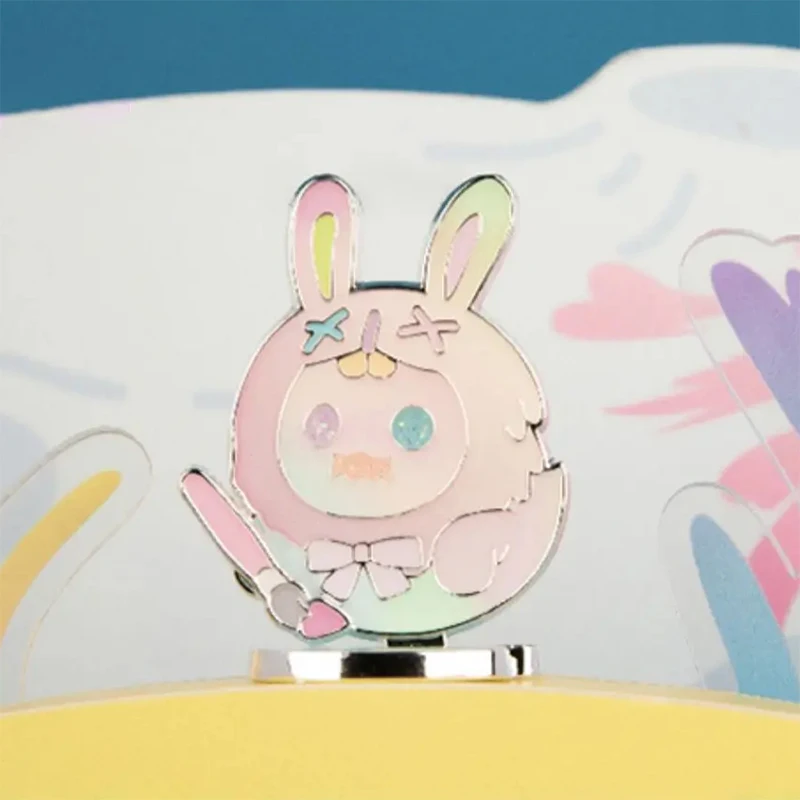 Finding Unicorn ShinWoo The Lonely Moon Series Badge Blind Box Anime Figure Guess Bag Toys Ornaments Decor Dolls Model Girl Gift