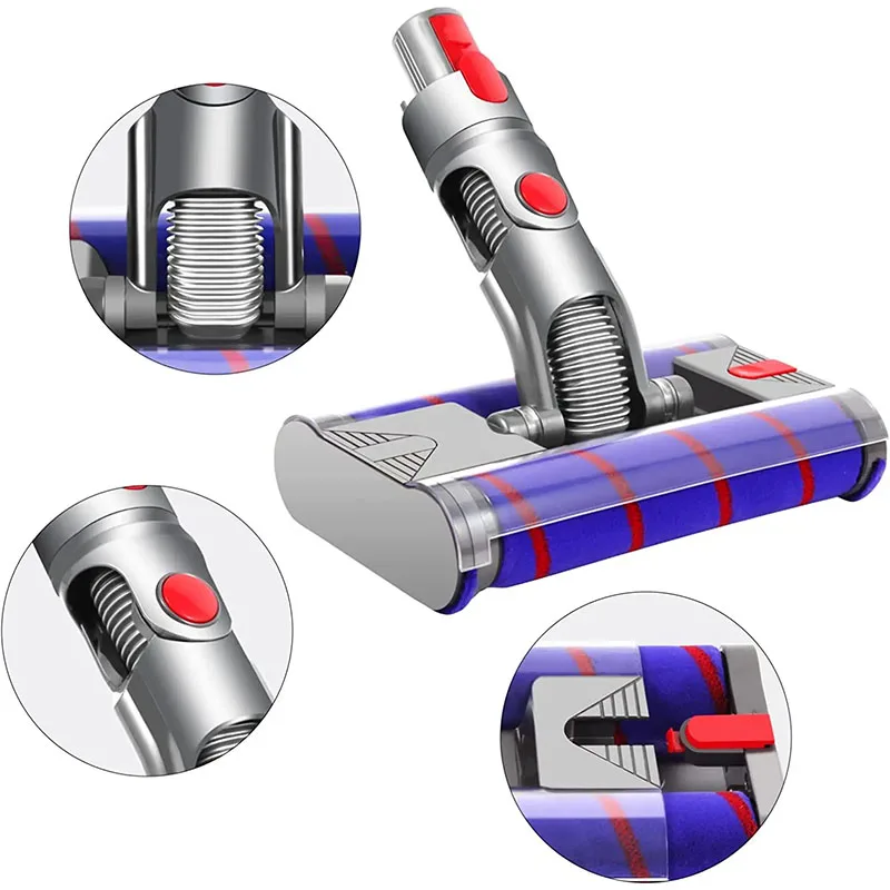 For Dyson V7 V8 V10 V11 V15 Handheld Wireless Vacuum Cleaner Motorized Floor Brush Head Replacement Accessories Spare Parts