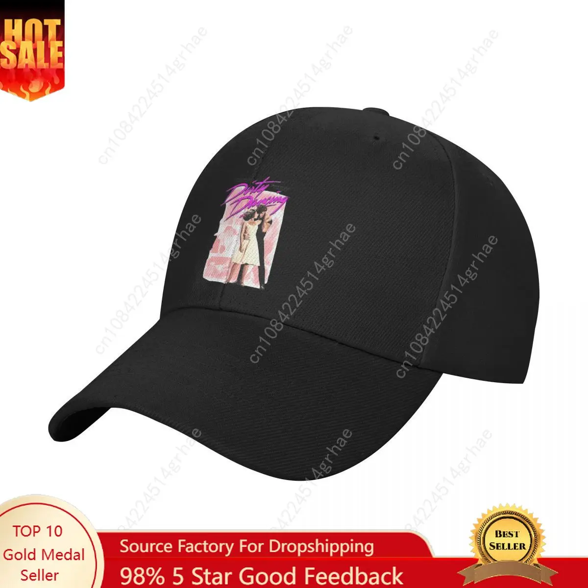 

80s Dirty Dancing Movie Lightweight Golf Hat Caps For Men Baseball Cap For Men