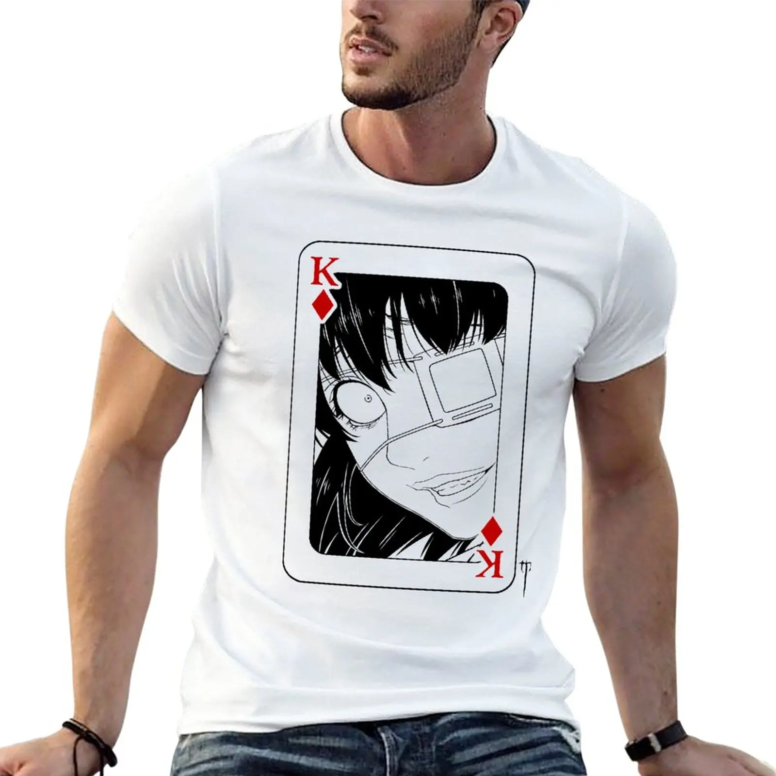 Kakegurui - Midari Ikishima T-Shirt summer top sweat shirts boys whites mens t shirts pack