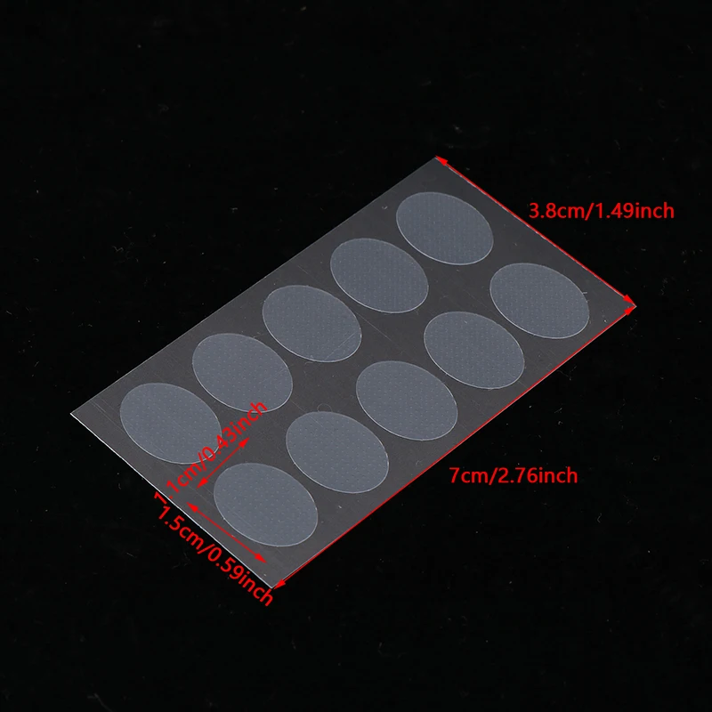 100/200 قطعة رفع الأذن غير مرئية لشريط دعم فص الأذن أقراط ثقيلة مثالية لردهات الأذن الممتدة وتخفيف الضغط من #6