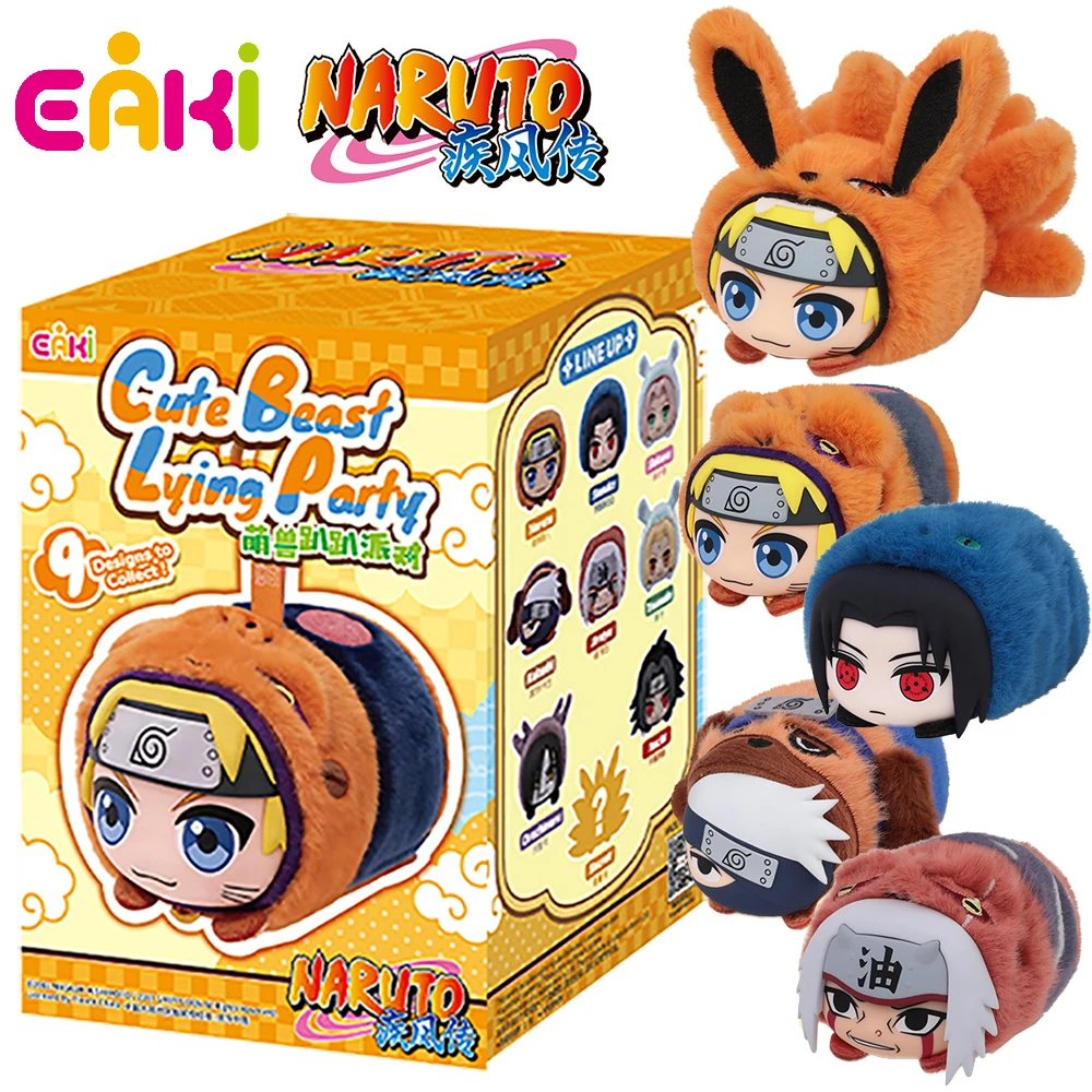 

EAKI Genuine Naruto Adventure Anime Exquisite Craftsmanship Blind Box Child's Collection Christmas Gift Creative Peripheral Toys