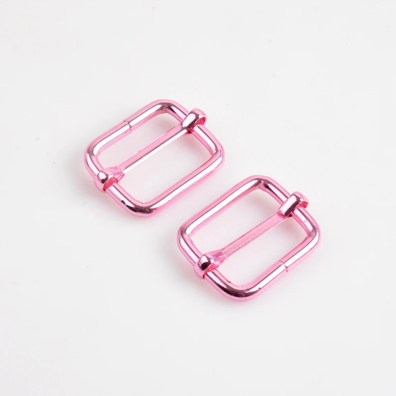 10pcs Light Pink Adjust Buckle, Slider buckle for handbag DIY hardware