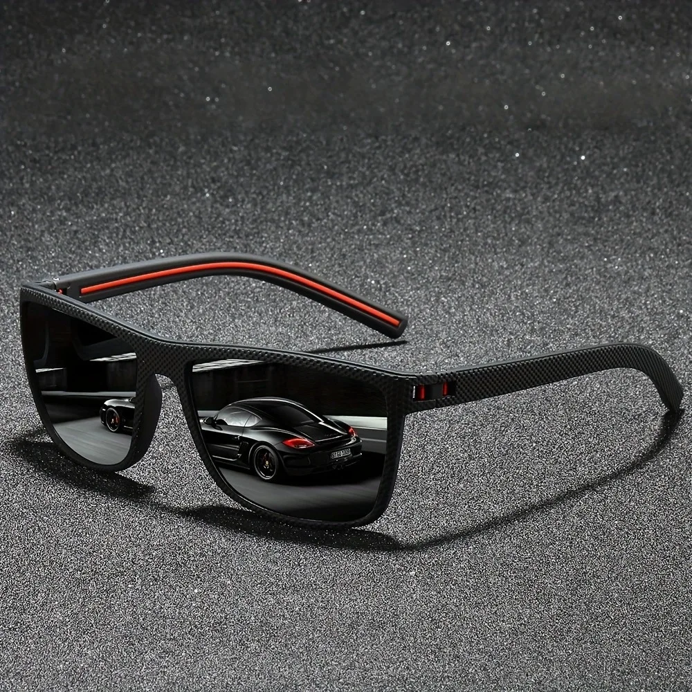 Herren Sport Radfahren polarisierte Sonnenbrille, Outdoor-Angeln fahren Sonnenbrille, Frühlings fuß Seiden brille