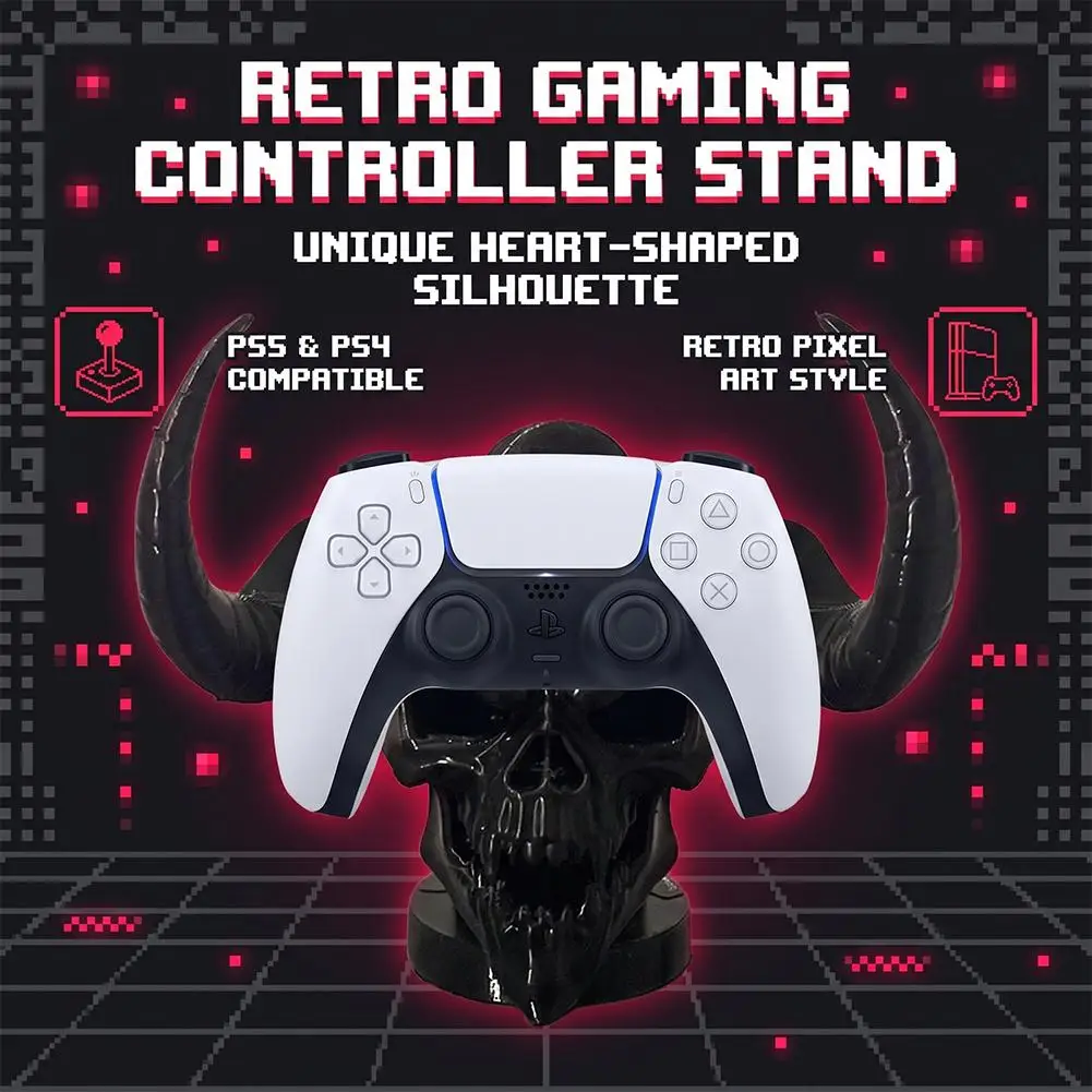 Unique Devil Skull Horn Contro - Desk Setup Game review and price