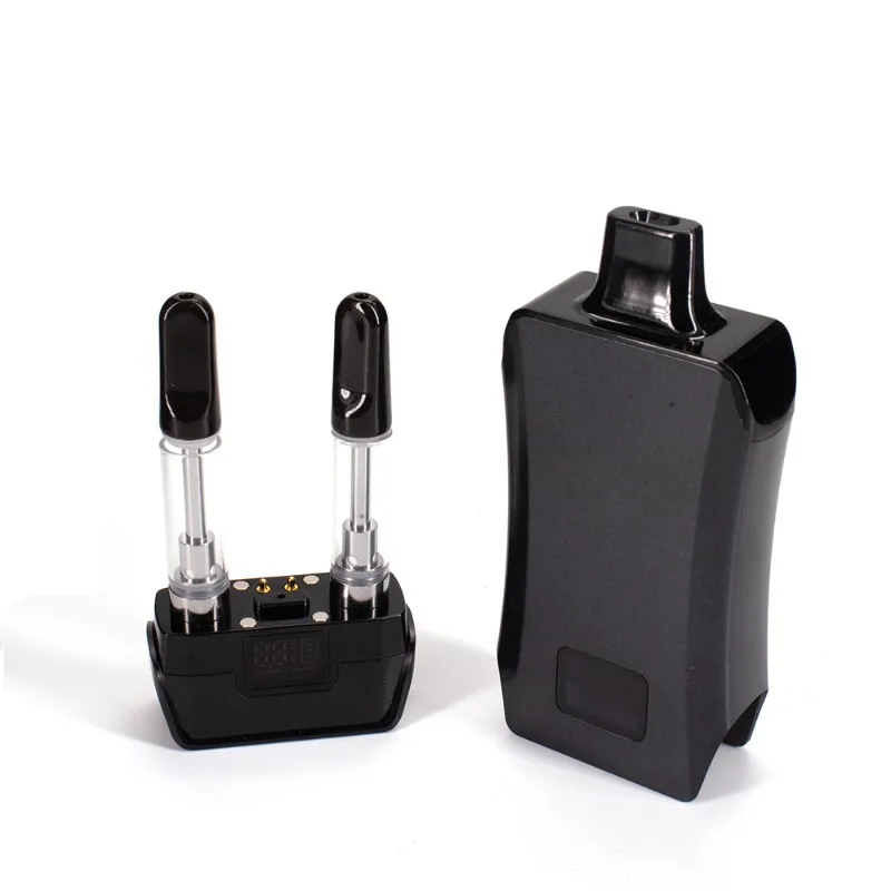 Vaporis-Preheat Vape Pod Mod ، نوع C ، منفذ شحن USB ، Ecig لعربات خراطيش الزيت السميكة المزدوجة ، 5 ، بالساعة