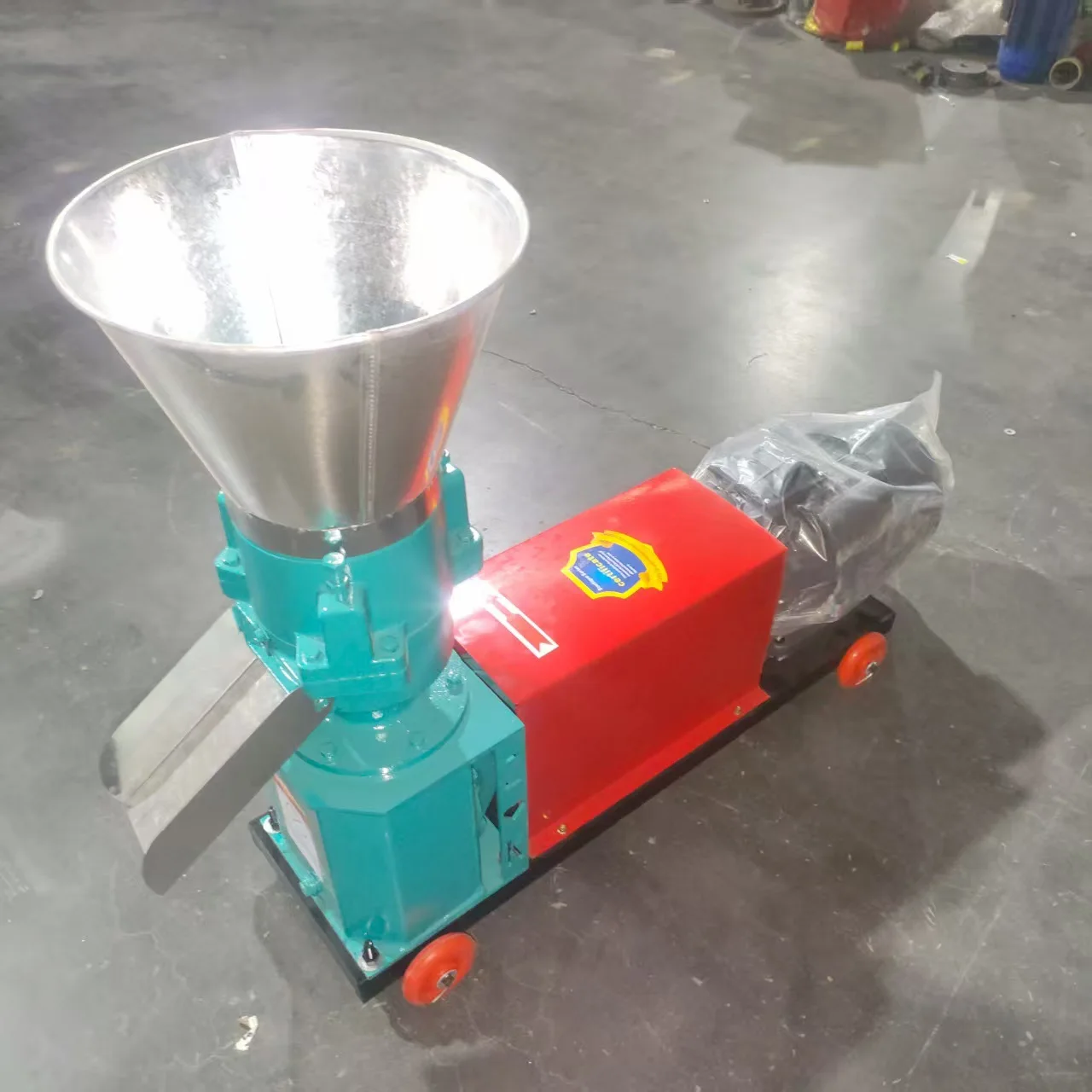 【Hot Sale】Small Feed Pellet Machine Dry And Wet Household Breeding Equipment Pelletizing 220V Corn Straw Processing