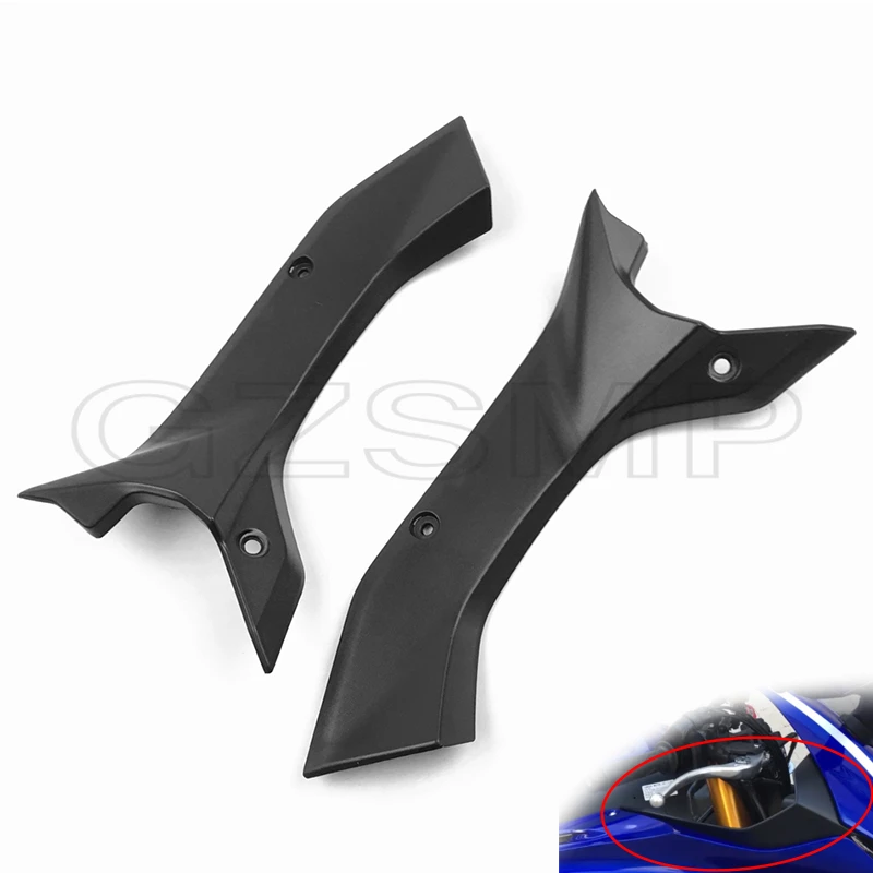 

Fit for Yamaha YZF R6 2017‑2020 Motorcycle Black decorative cover Air Duct Cover Fairing Insert Part