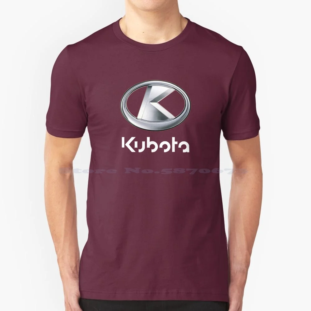 Kubota. T Shirt 100% Cotton Tee Kubota Claas Fendt Valtra Tractors Deutz Farming John Agco Farmer Agriculture _ Global