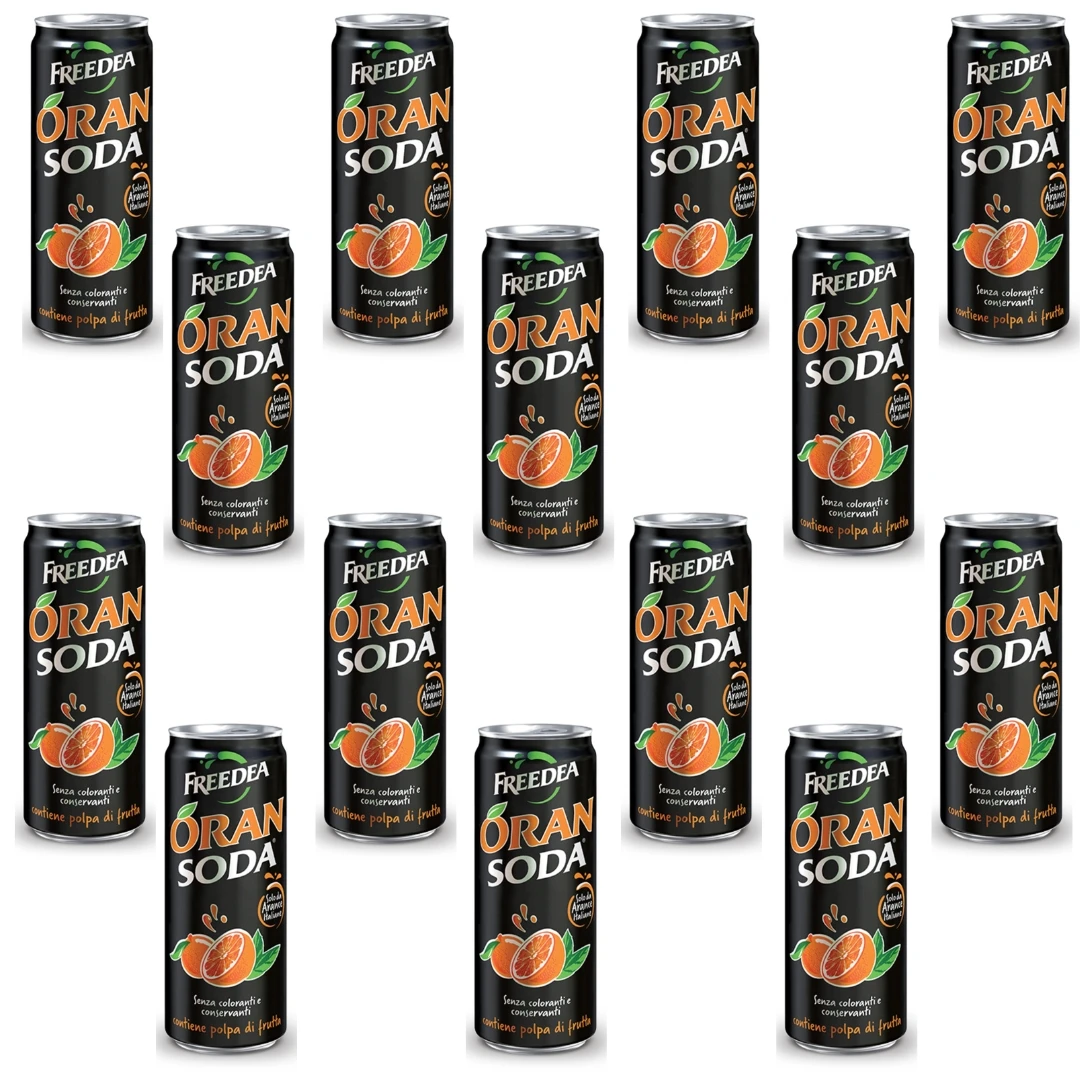 Oran Soda Fondi Di Crodo napój gazowany 14 x 330 ml