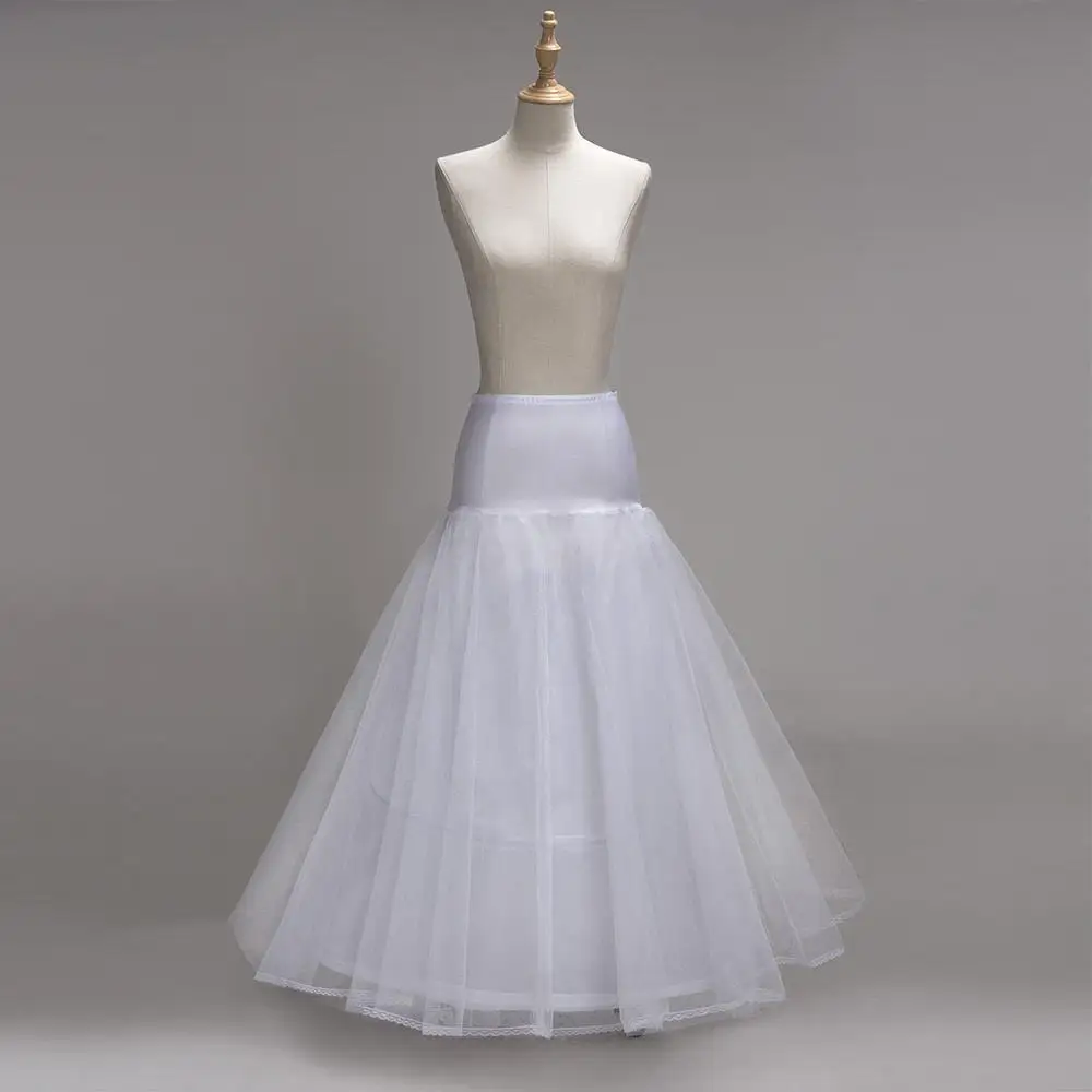 

Высококачественная свадебная нижняя юбка-пышонка А-силуэта с 1 обручем, тюлевая, для свадебного платья, универсальный размер, аксессуары для нижнего белья