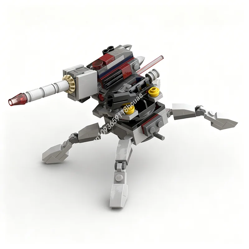 

110pcs MOC Battle Pack Artillery Cannon Upgrade Star Model Building Blocks Architecture Festival Gift Toys Education Birthday
