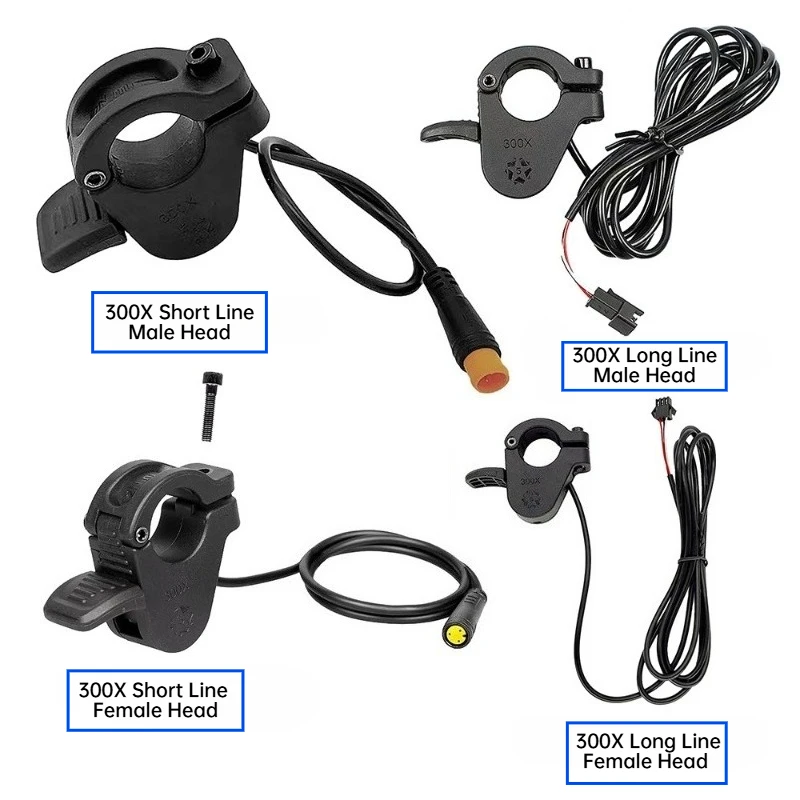 

Электрический скейтборд, простой в установке, 300X регулируемый руль для ускорения велосипеда, универсальный аксессуар для большого пальца