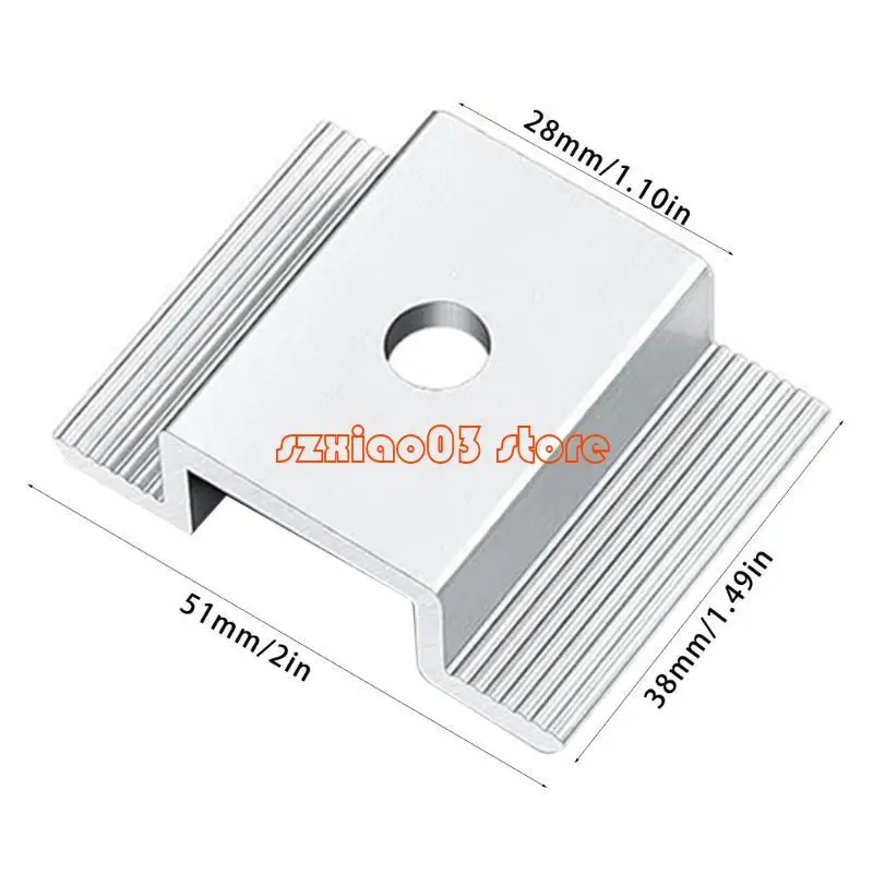103C 12pcs Solar Panel Clamps for Efficient Roof and Commercial Installations