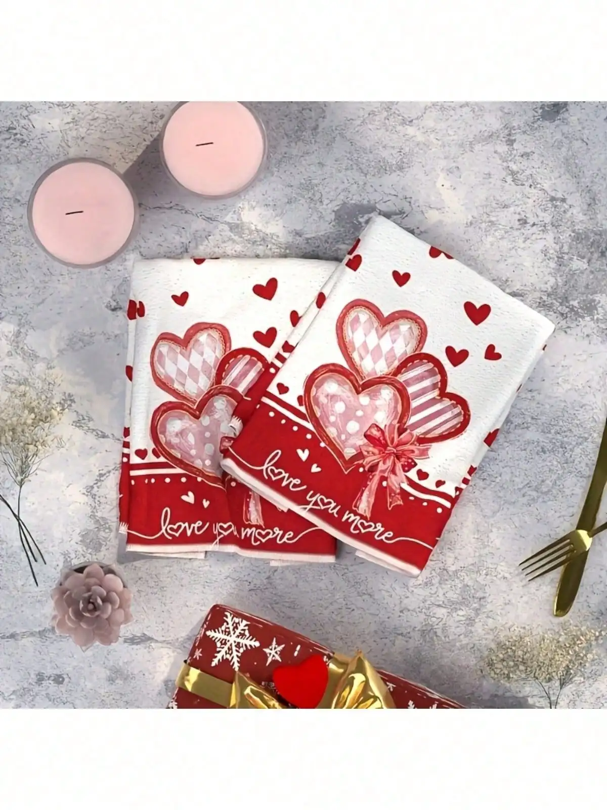 

2pc Ultra-Soft Microfiber Kitchen Towels Housewarming Gift Wipe tables, clean kitchenware Ideal for housewarmings holiday gifts