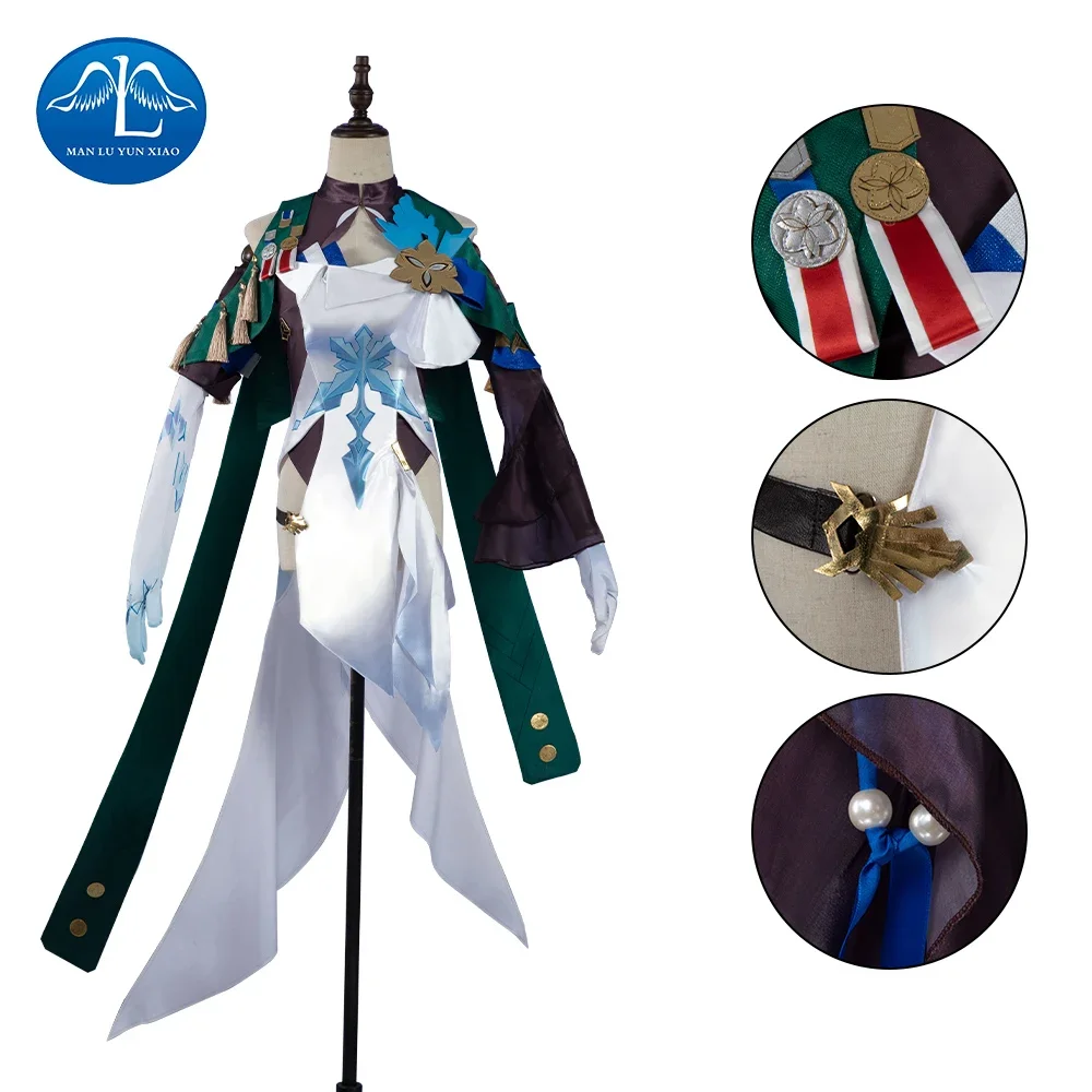 

Honkai Star Rail Cocolia Cosplay Costume Game Uniform Dress Halloween Party Costume Women Role Play