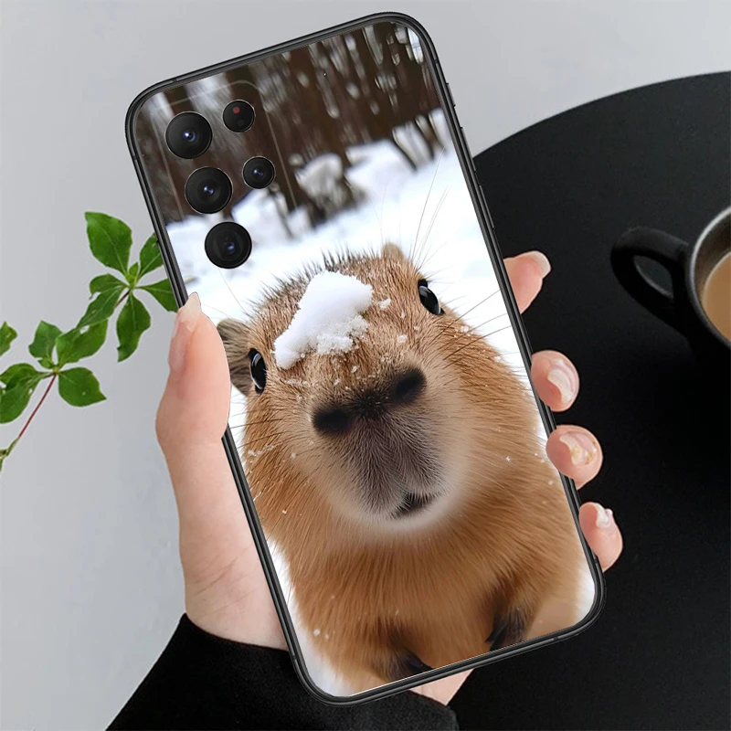 

Animal Capybara Phone Case For Samsung A55 A16 A56 A36 A35 A15 A53 A54 A33 A34 A25 A05S A52 A52S A14 A24 A26 A71