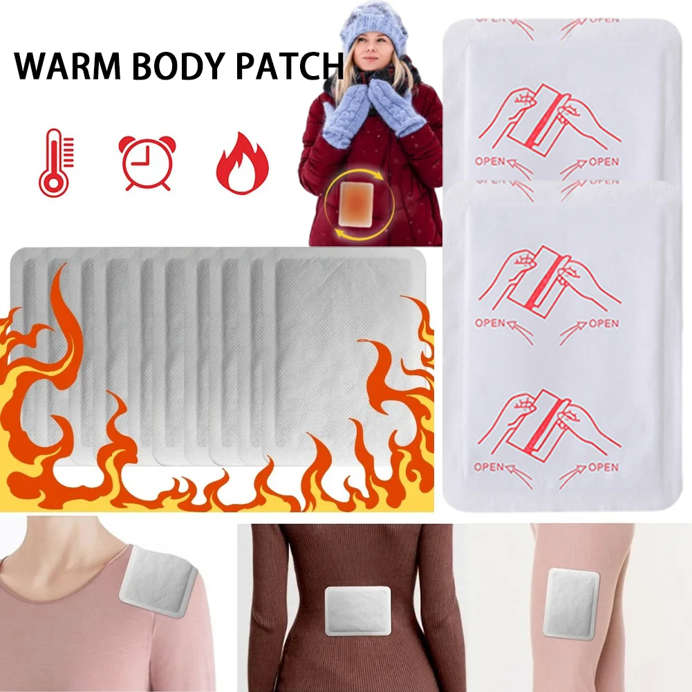 Warm Baby Stickers Disposable Air Start Instant Hot Pack Self-heating Cold Proof Warmer Patch for Outdoor Skiing Camping Hunting