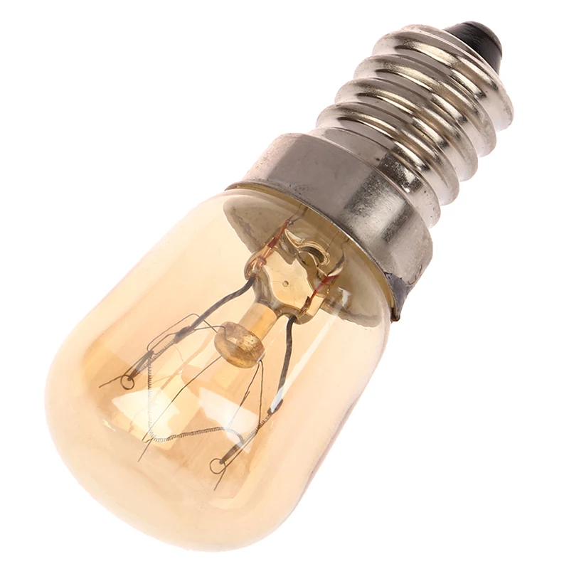 1Pc T25 Oven Bulb AC 220V-240V High Temperature 25W / 300 Degree E14 Oven Toaster Steam Light Bulbs Cooker Hood Lamps
