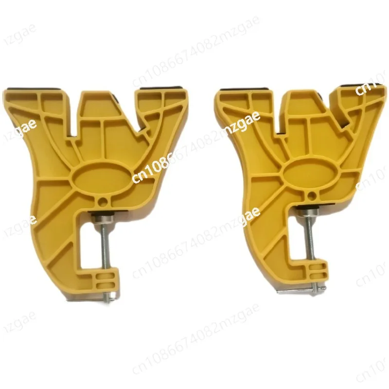 Hardened ski single and double board, vice bracket, vice, edge repair and waxing, stable and durable snowboard maintenance tool