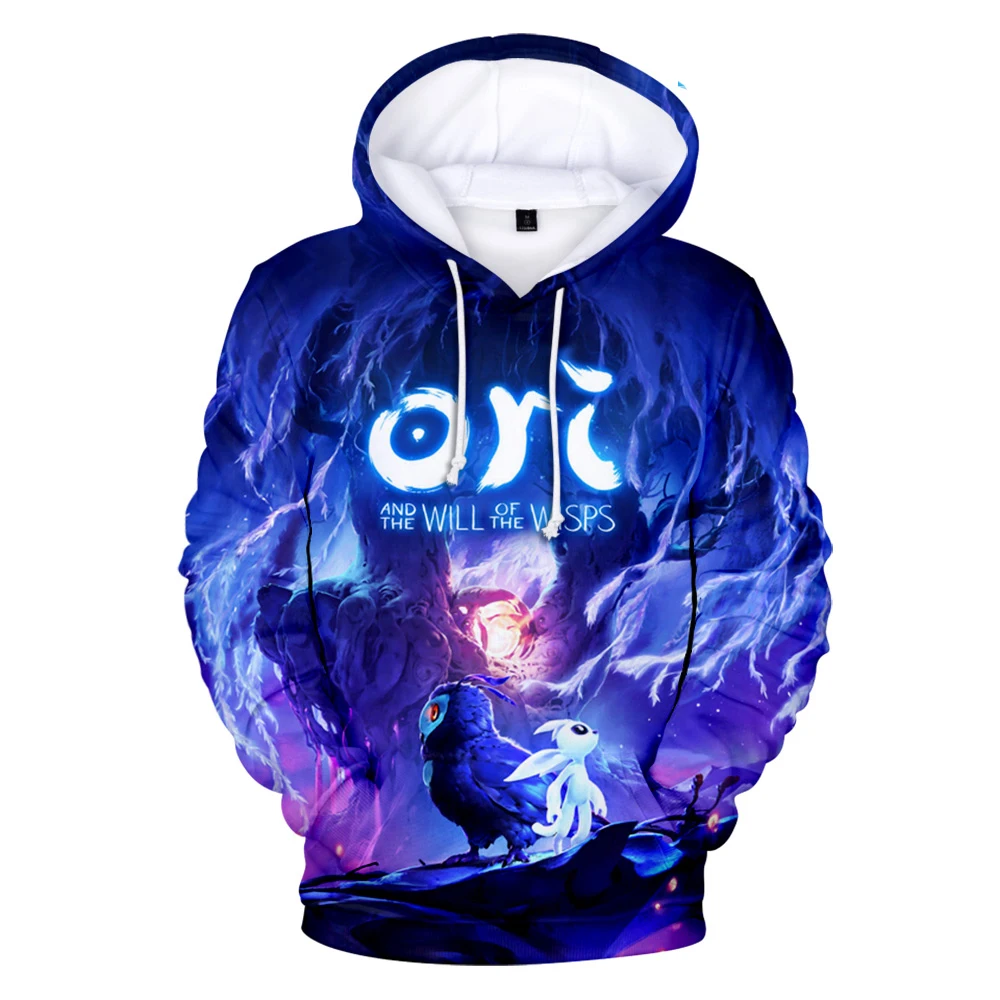 Men Women Newest Novelty Ori and The Will of The Wisps Hoodies Oversize Pullovers Fashion Casual Autumn Winter Kids Clothing