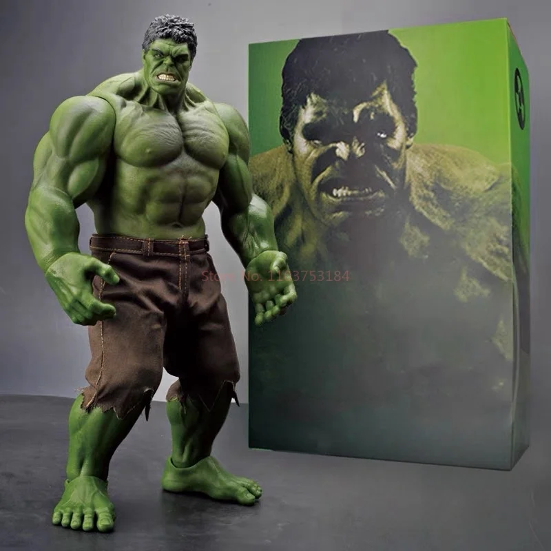 Hot Sale 28cm Hulk Action Figure Figures Doll Anime Characters Model Desktop Ornament Toy Collection Toy Birthday Gift Xmas Gift