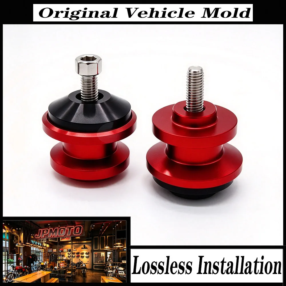 For Ducati Panigale 899 959 1199 1299 Monster 600 620 696 796 821 937 950 S20R Swingarm Spools Slider Stand Screws 6mm