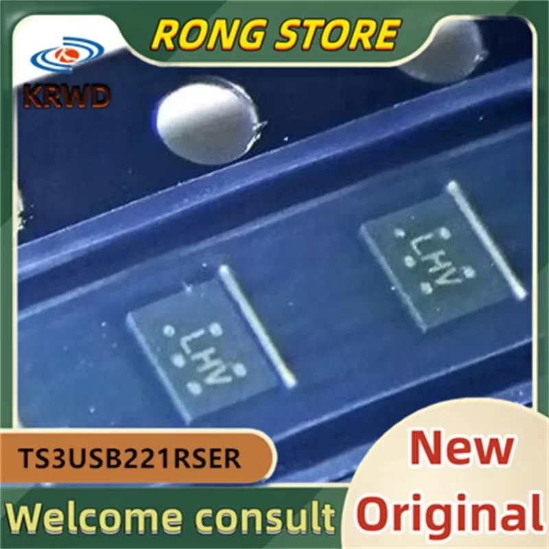 

(50 шт.) L57 Новый и оригинальный чип IC TS3USB221RSER TS3USB221RSET QFN-10 TS3USB221