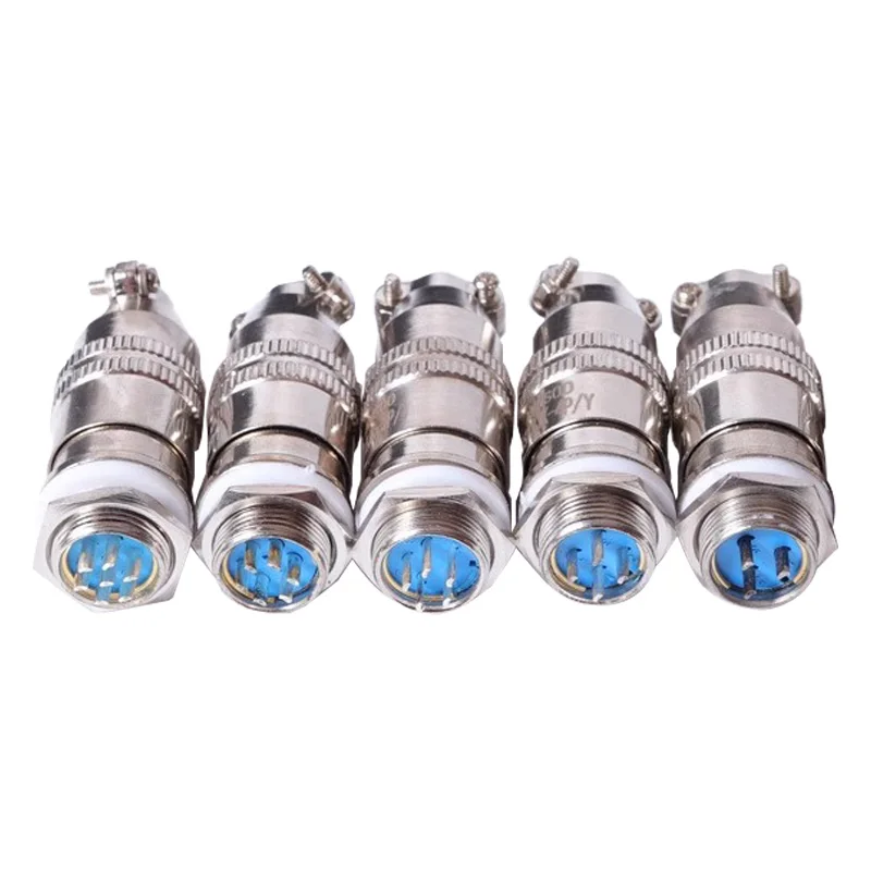 Conector de Aviación XS8 XS10 XS12 Push-Pull Circular Rápido 2Pin3Pin4Pin5Pin Contacto Dorado Macho y Hembra 3A 250V 3