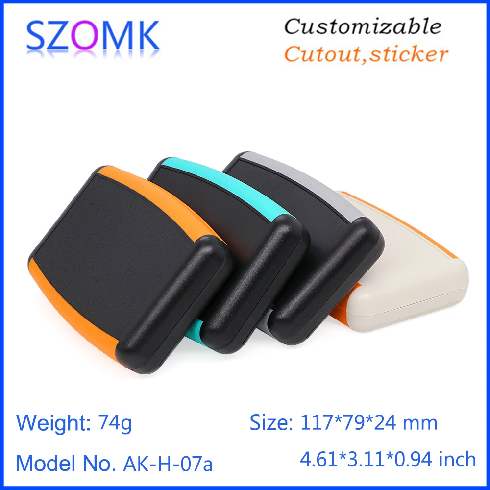 1Piece 117*79*24mm szomk 9V battery holder plastic enclosure for electronics junction housing hot selling abs plastic case